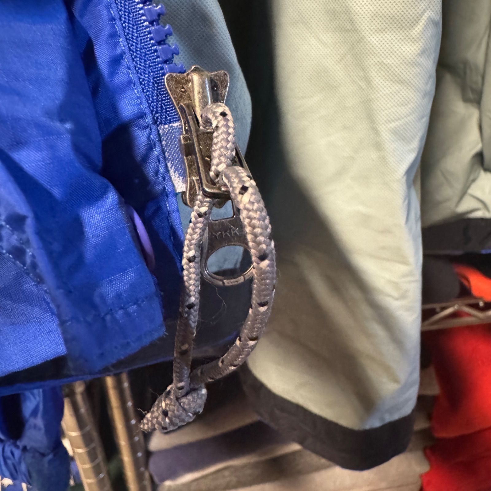 トレントシェルジャケット 青