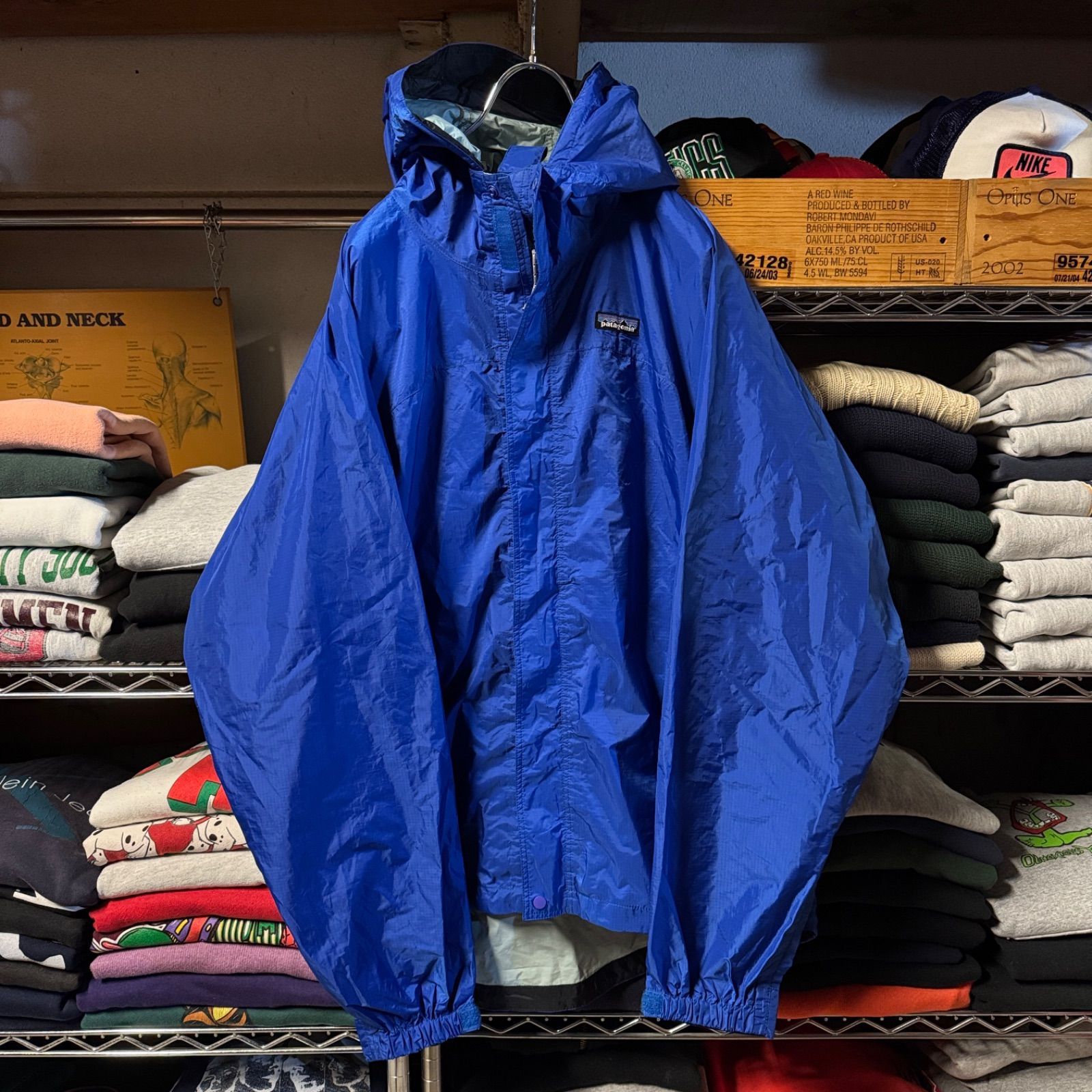 2003年製 patagonia パタゴニア トレントシェルジャケット 青