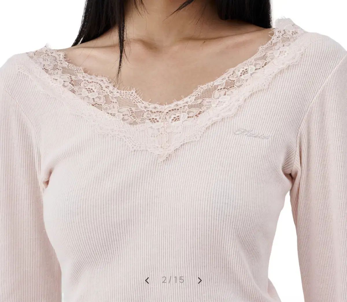 クリシーア クリームドーナッツ ロングスリーブ ベビーピンク