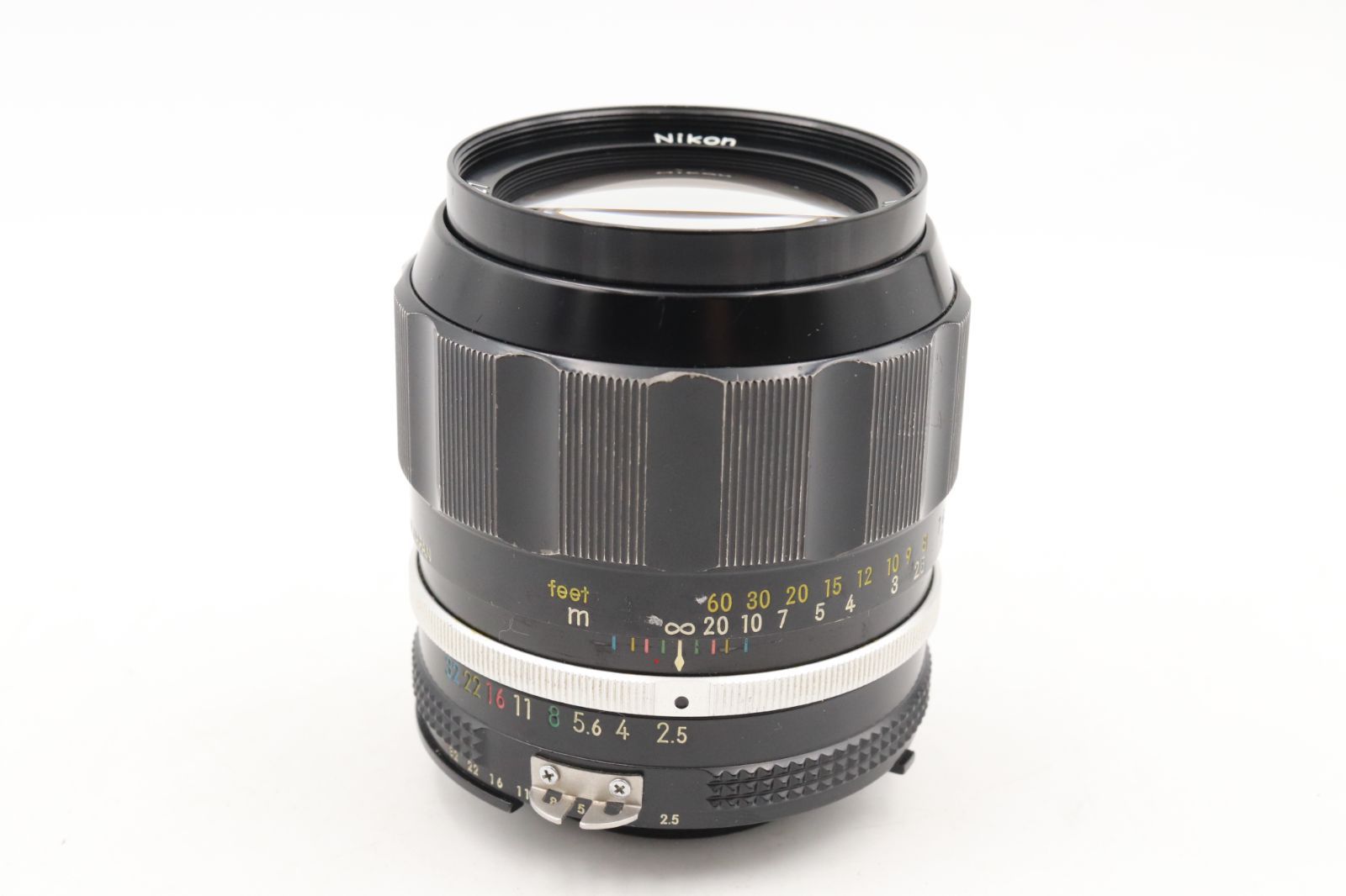  良上品 ニコン Nikon Ai改 NIKKOR P Auto 105 mm F 2 5 中望遠レンズ ニコンFマウント 銘玉 15127 レンズ(単焦点) カメラ