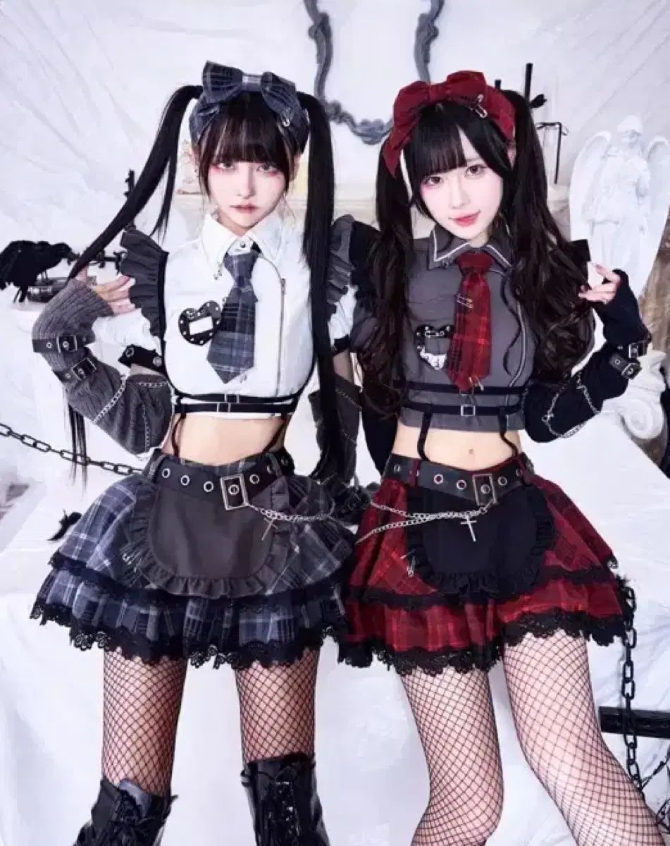 Malymoon マリモゥン メイド服 コスプレ レッド