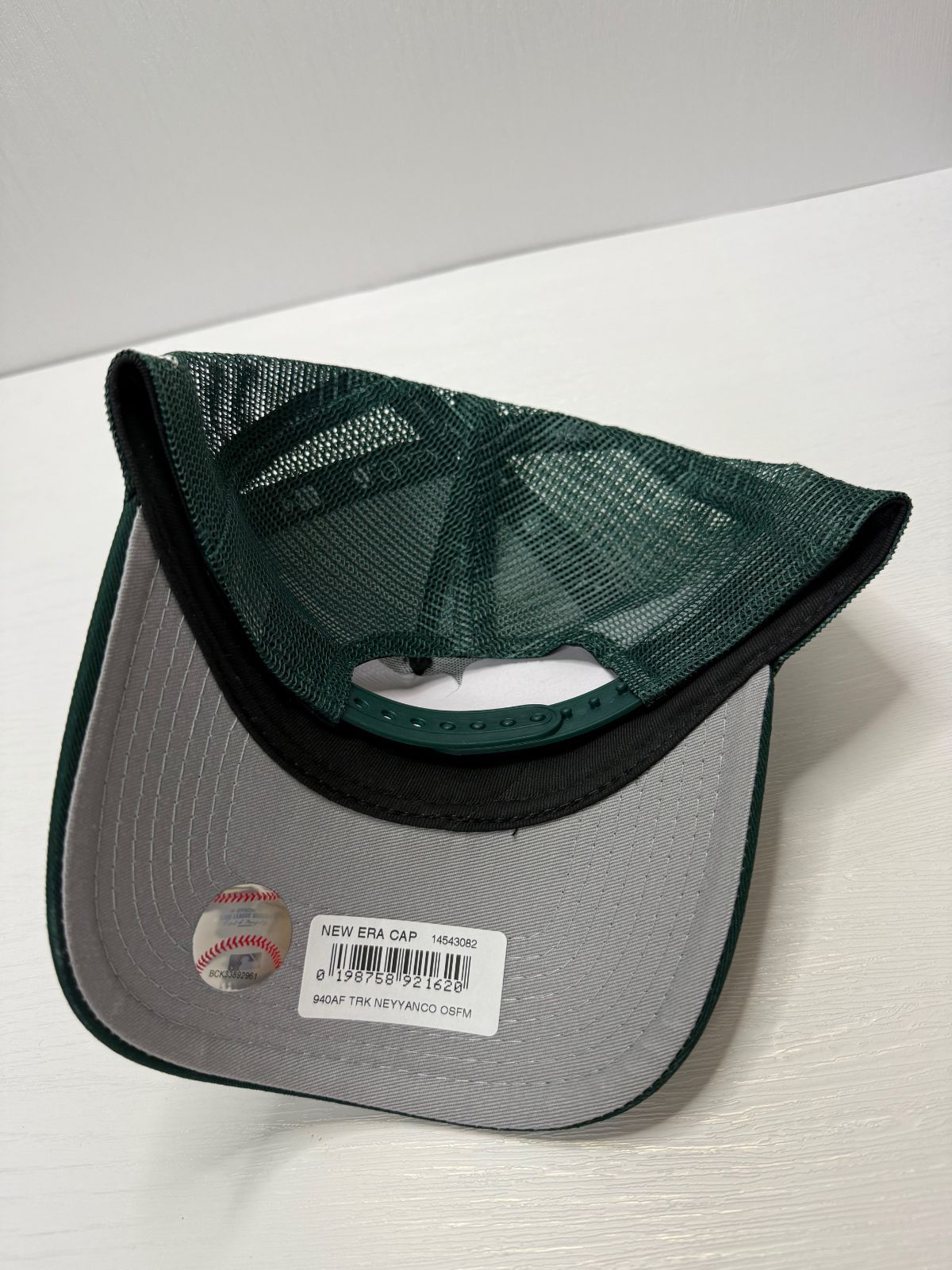 スナップバックメッシュキャップ グリーン