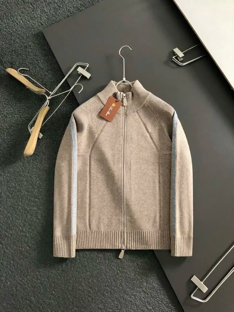 Loro Piana メンズ ジップアップ カーディガン