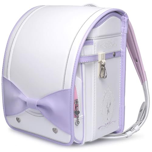 Coulomb クーロンランドセル女の子 最新アナイスモデル ツヤありパール生地 A4フラットファイル対応 軽量大容量女子 パープル ピンク ホワイト 儿童 包 小学校 入学祝い ギフト 女の子 095df5d2