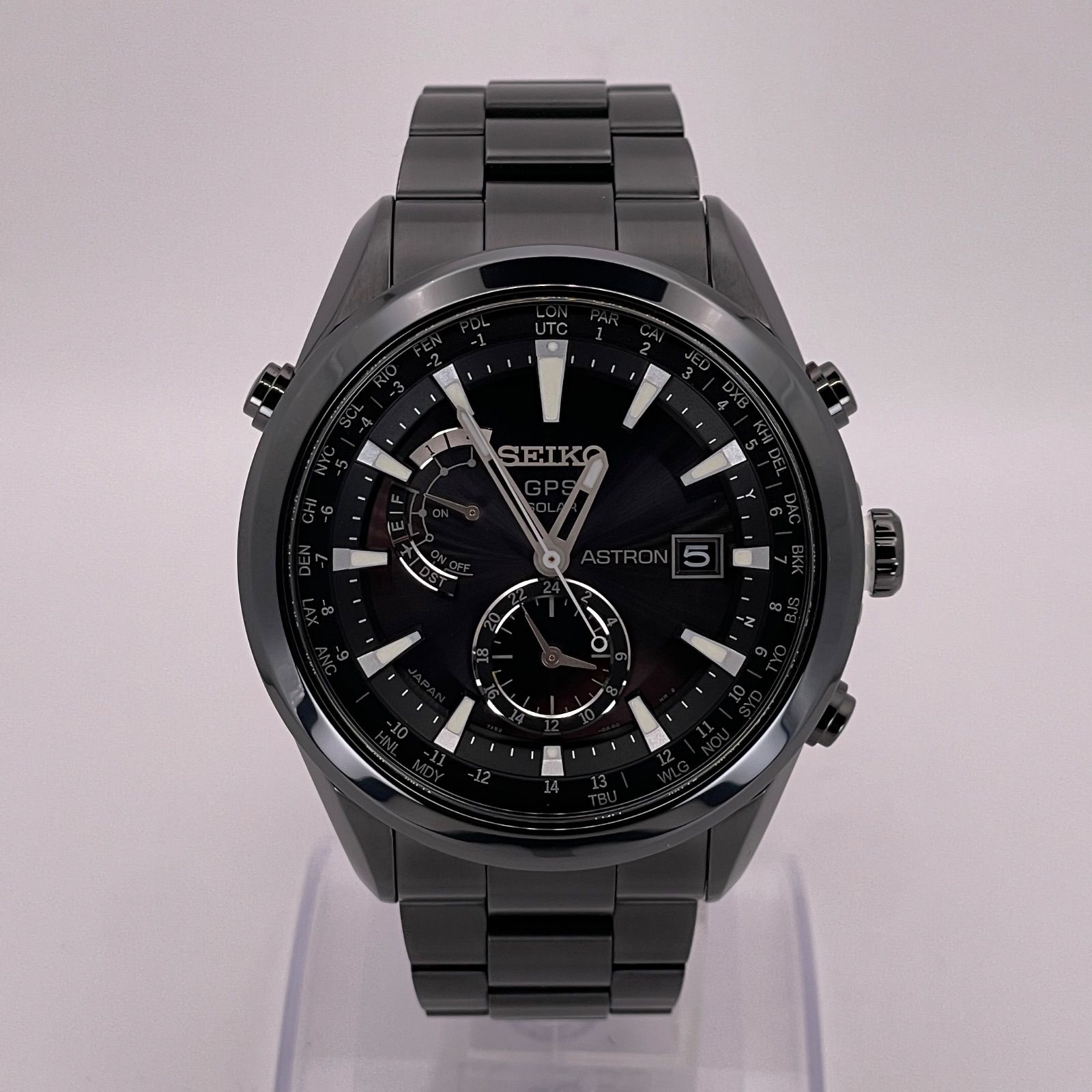 T 737 正常稼働 SEIKO セイコー GPSソーラー ASTRON アストロン 7 X Series BrightTitan ブライトチタン SBXA 007 52 0 AA 時計 メンズ ユニセックス