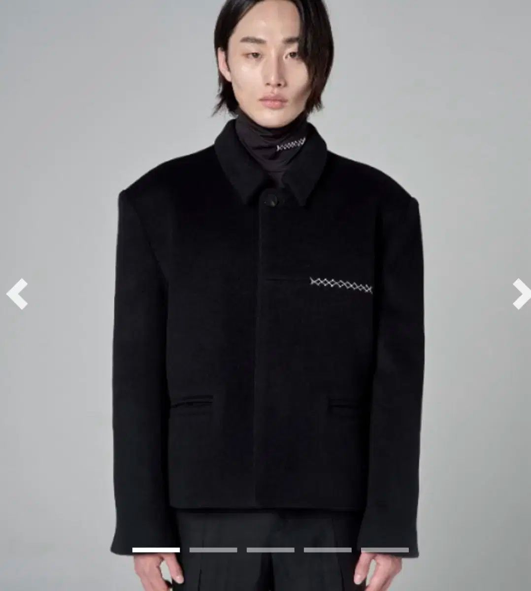 ジュン j07 クロップド ジャケット コート