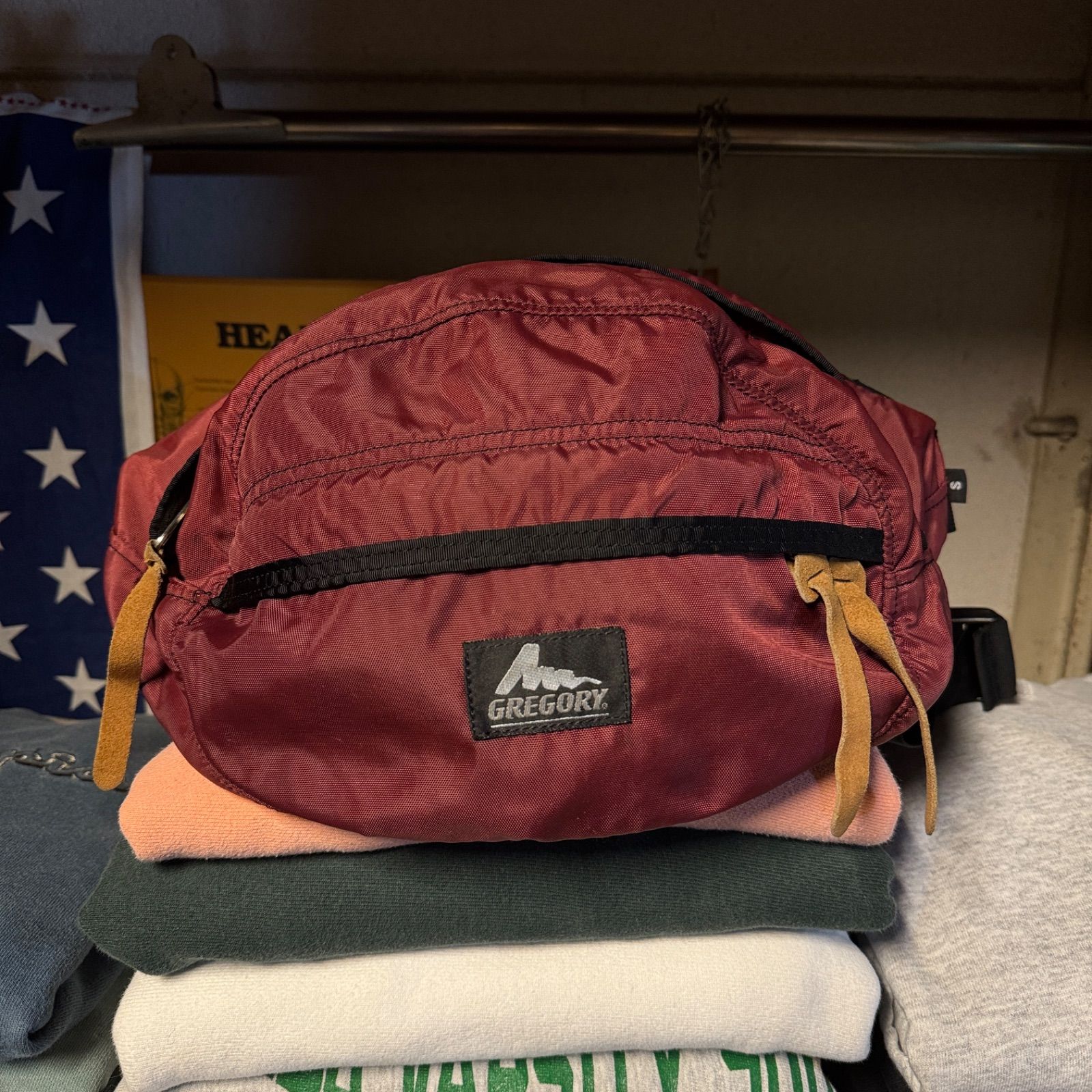 90s GREGORY グレゴリー ウエストバッグ ボディバッグ ショルダーバッグとしても
