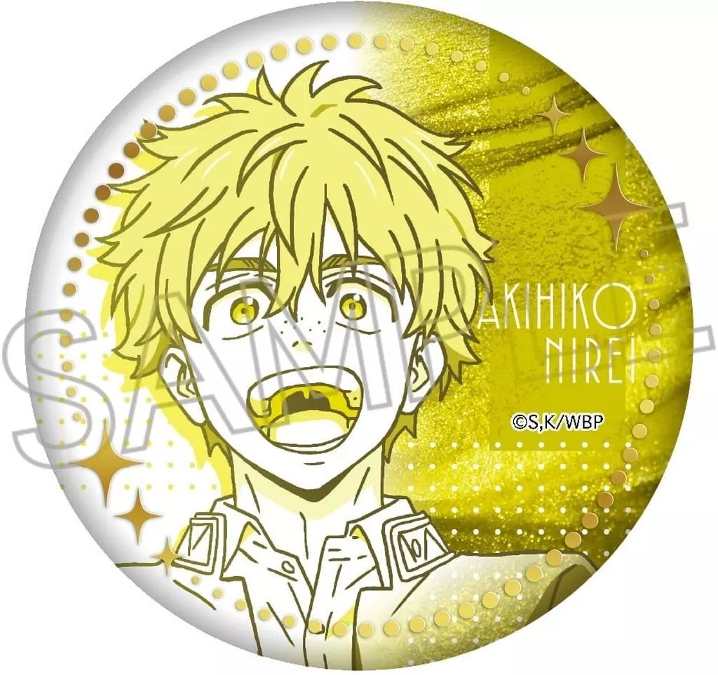 中古】バッジ・ビンズ 楡井秋彦 箔押し缶バッジVol.2 「WIND BREAKER