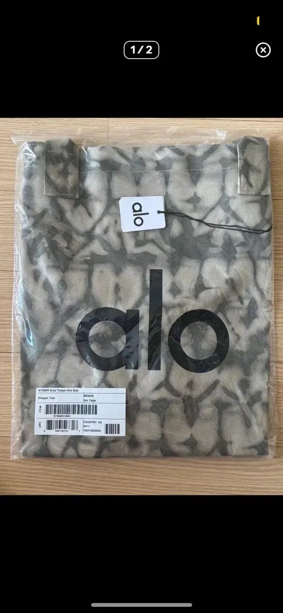 アロ ヨガ ショッパー トートバッグ エコバッグ