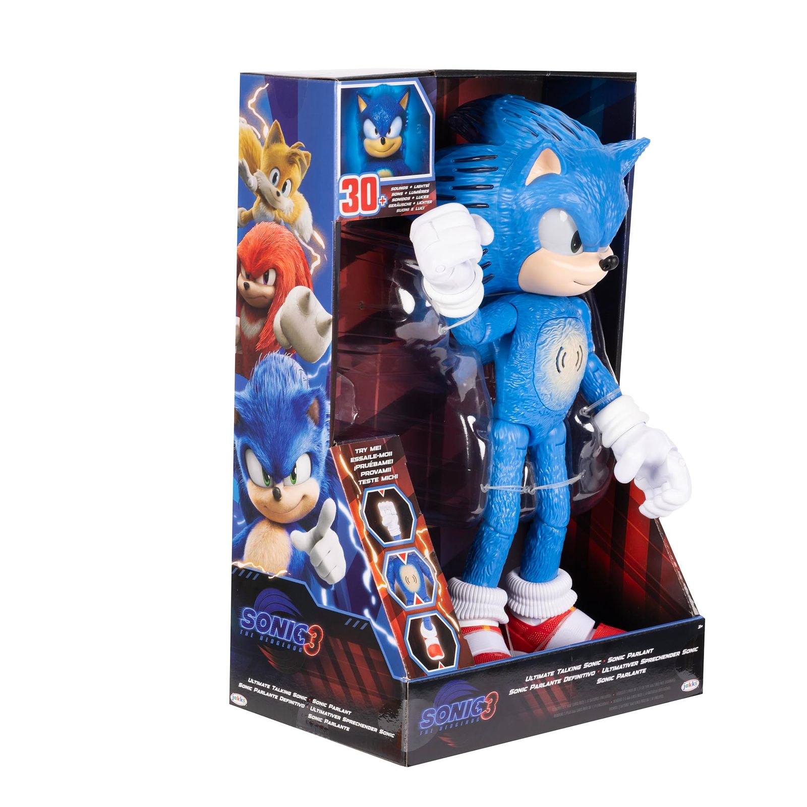 完売 新品同様 ソニック ザ ヘッジホッグ BIGフィギュア ソニック・ザ・ヘッジホッグ3 アルティメット・トーキング・ソニック12