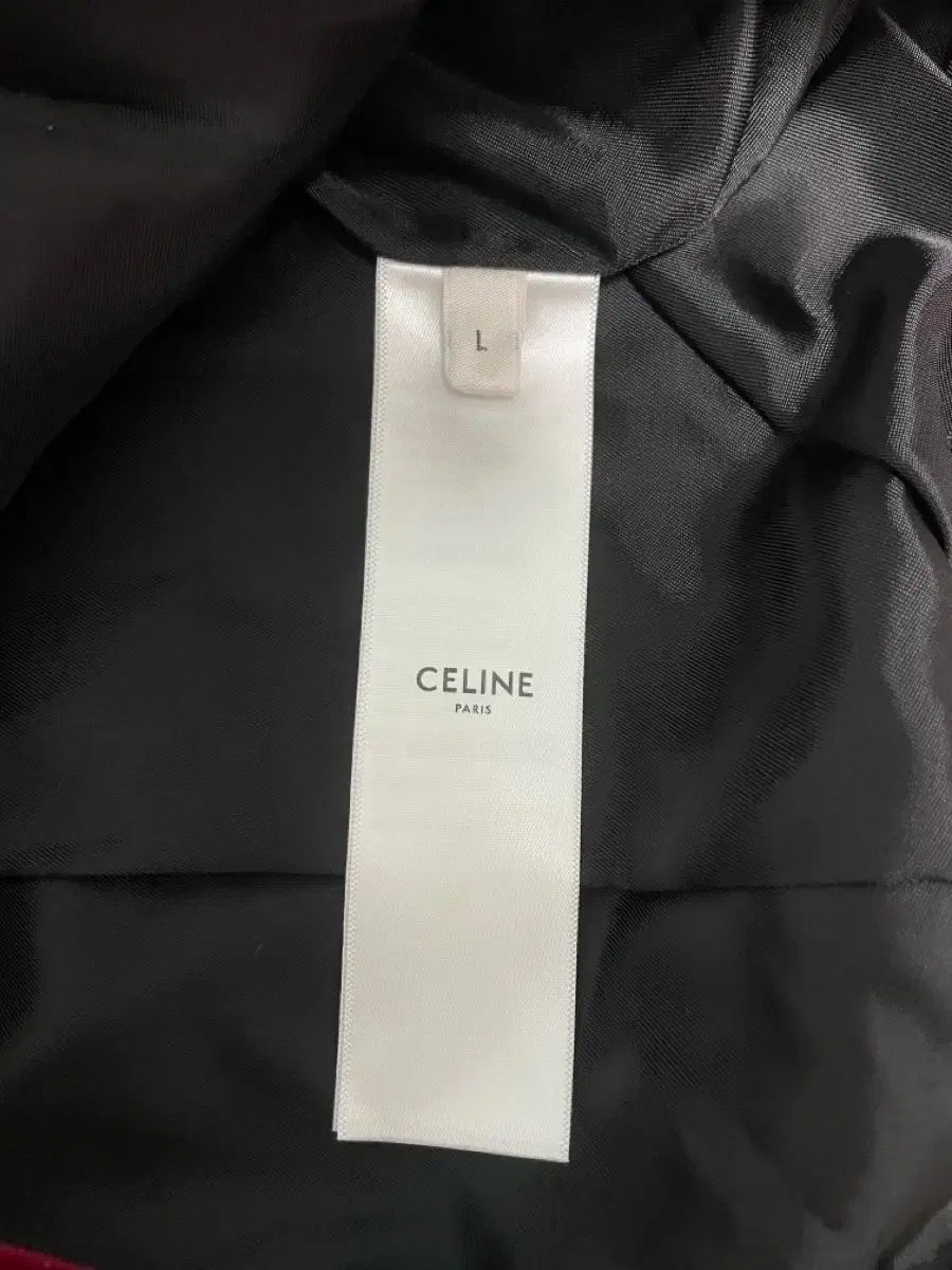 セリーヌ トリオンフ ベルベット トラック ジャージ ジャケット L バーガンディ KANDAIZUMI_COM