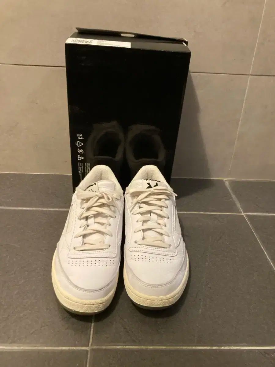 リーボック タイレル ウィンストン クラブ C 85 白 270