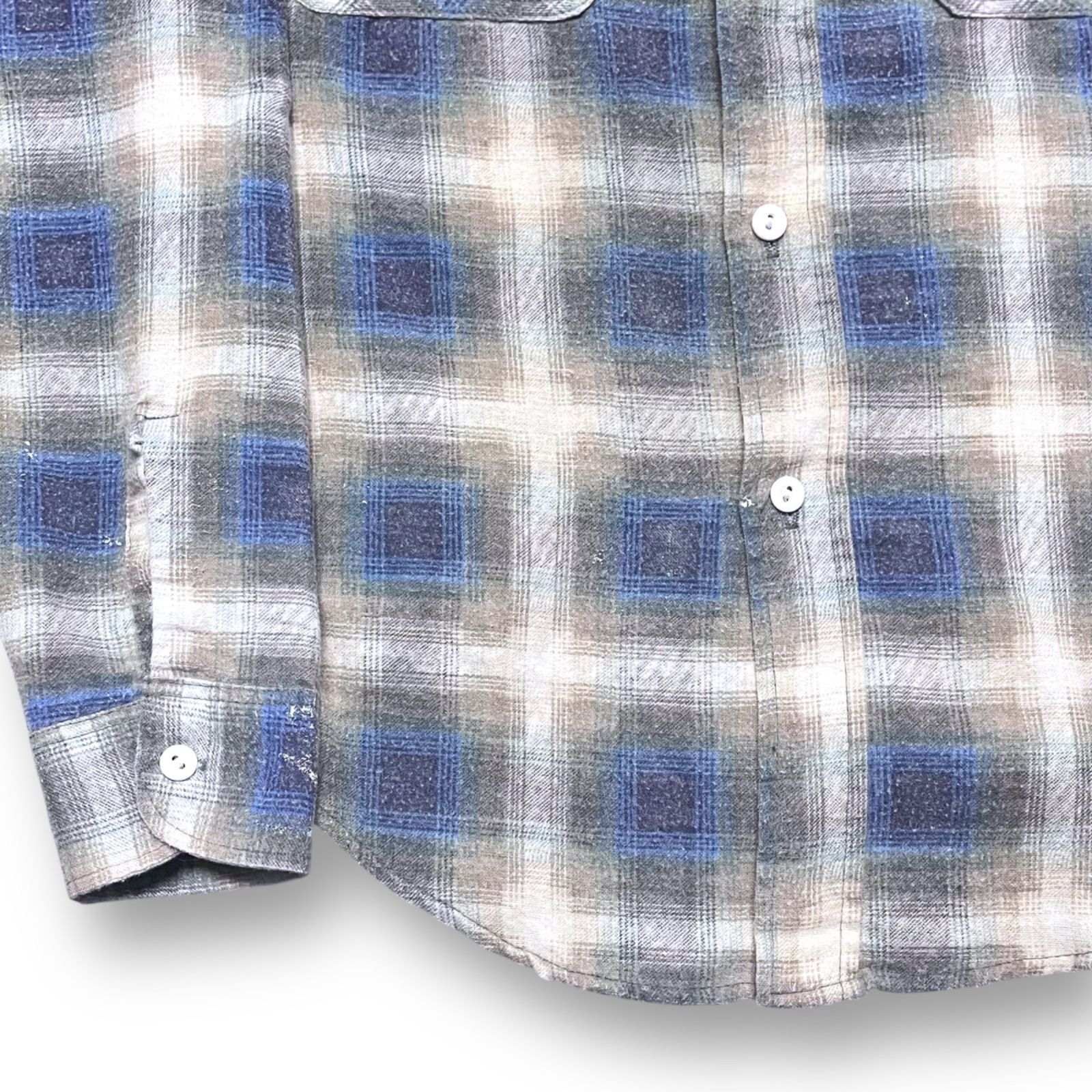 Shirt オンブレチェック