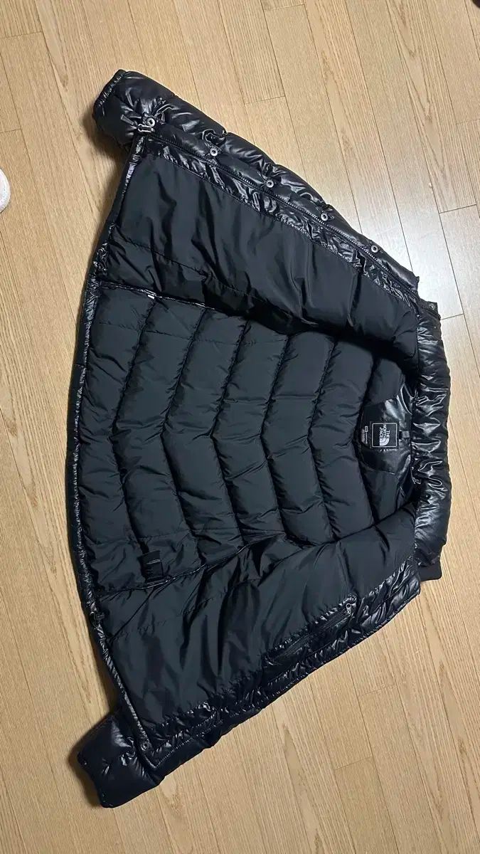 ザノースフェイス ブラック グースダウン パファー ダウン GULLKHAN_COM