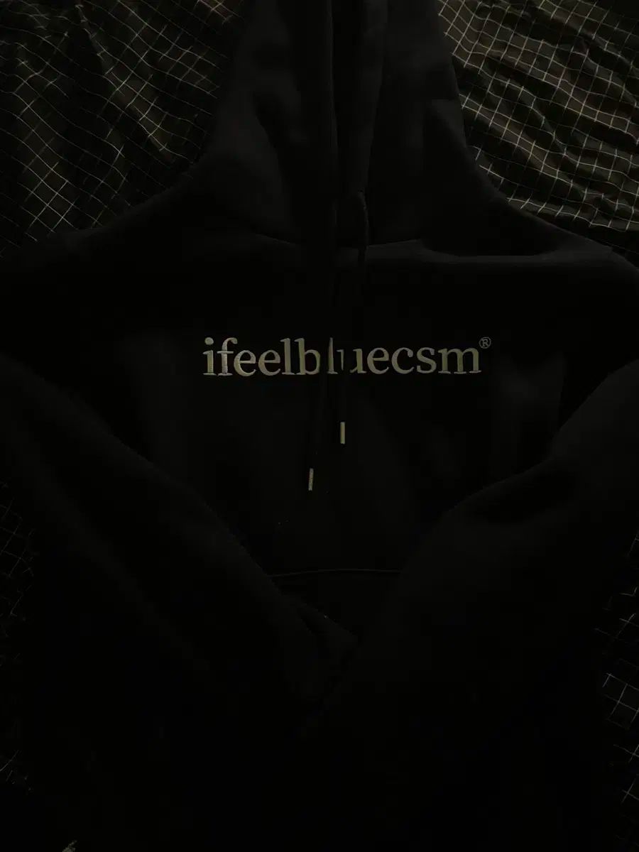 ifeelbluecsm ネイビー フードTシャツ
