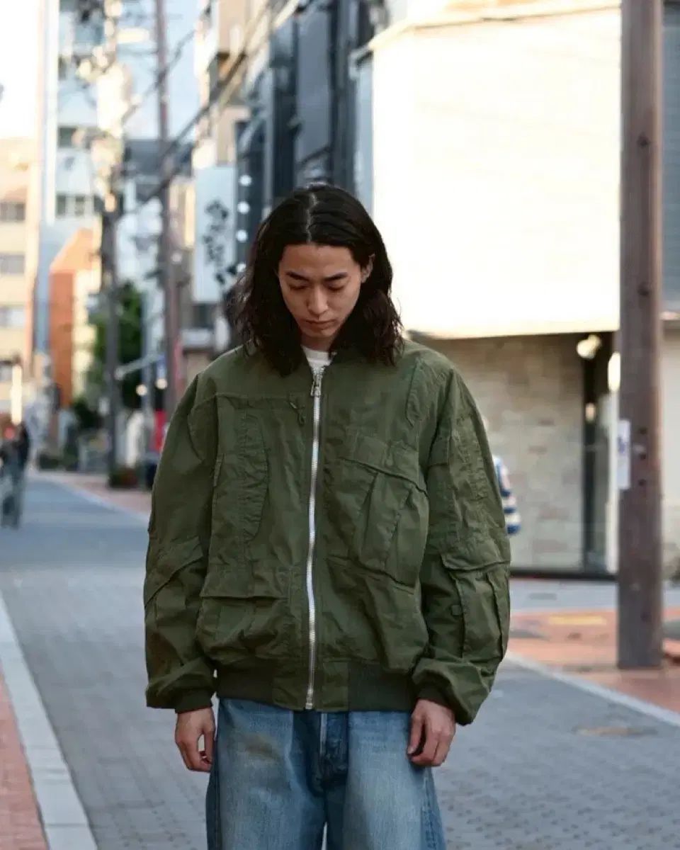 s ジュンヤワタナベ x ニードルズ 25aw リバーシブル ma1