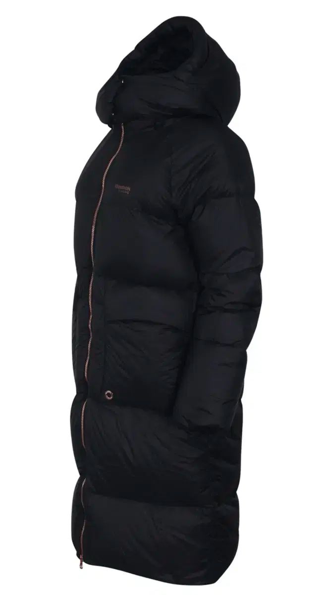 状態良し リーボック ユニセックス グースダウン 9 1 ダウンジャケット ロング丈 本当に軽い