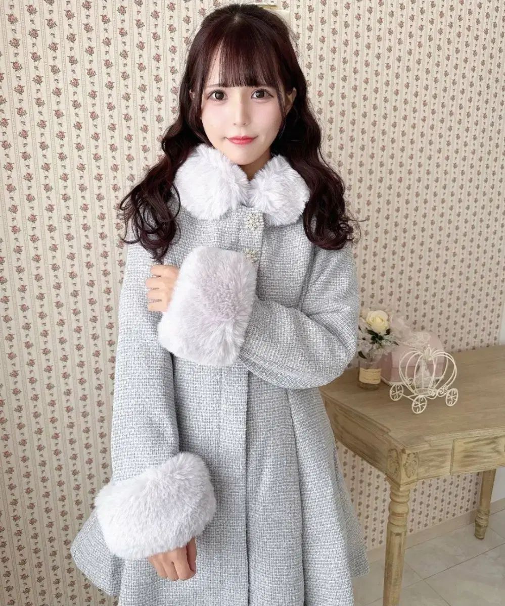 タグ ROJITA ロジータ リボン パーカー ファー コート 量産型 地雷系 スナ系