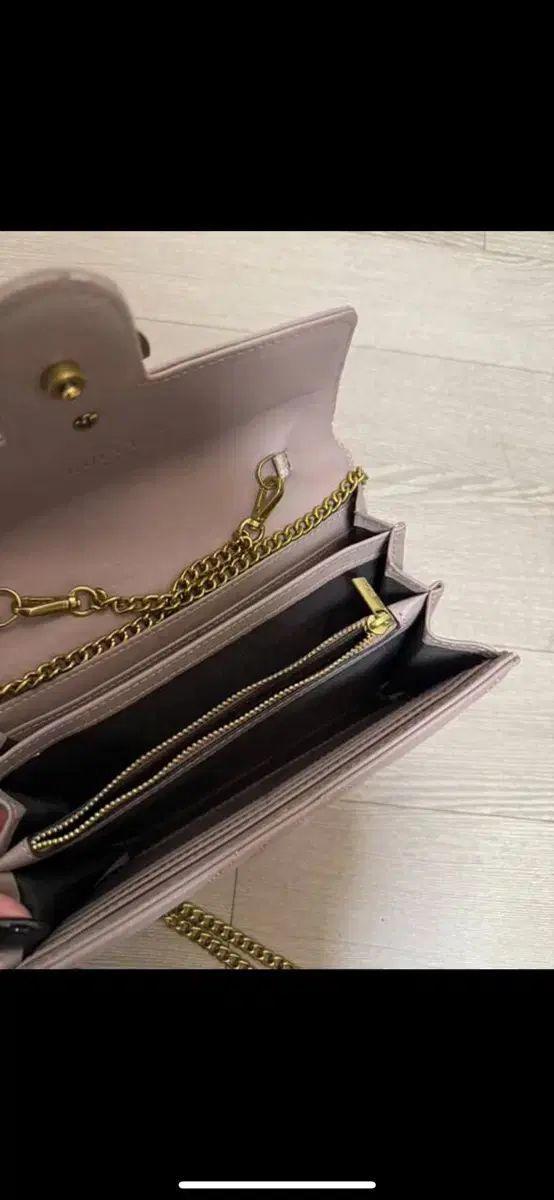 グッチ GGマーモント ミニ チェーン クロスバック ブラック DECORATOM_COM_BR