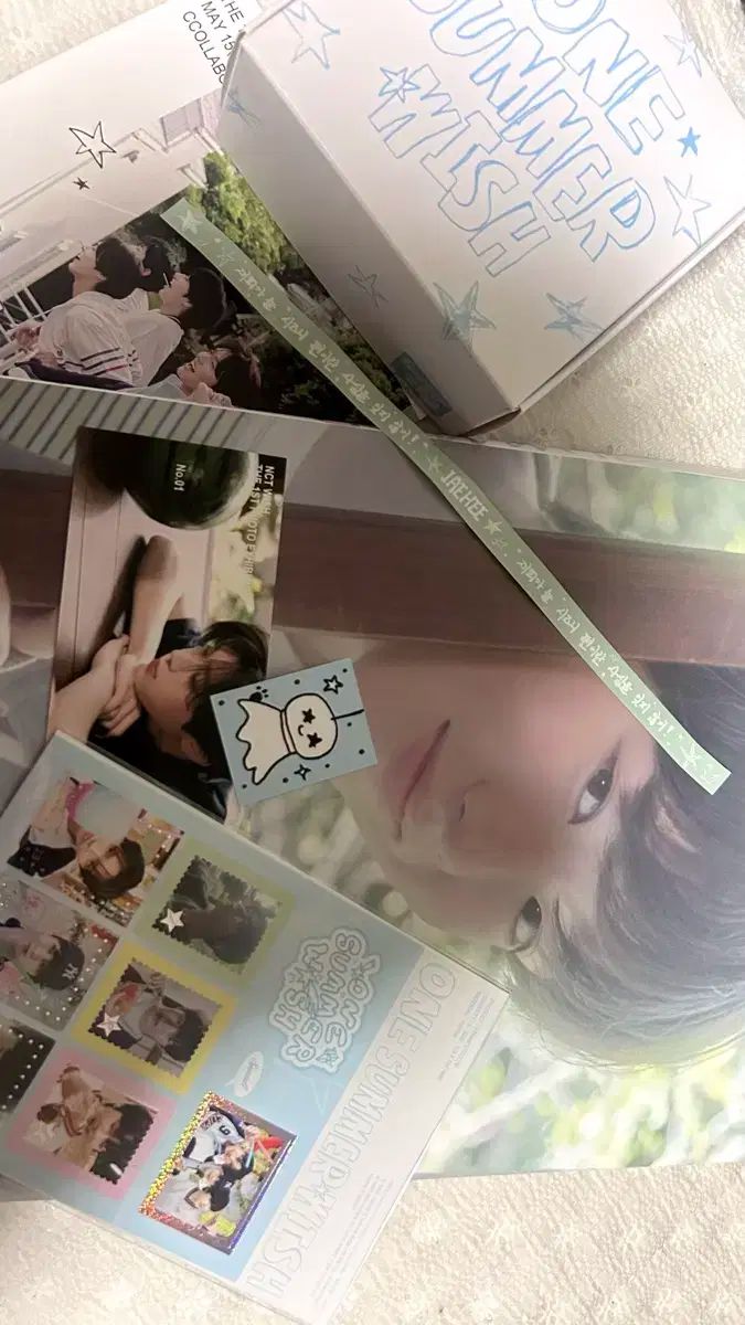 NCT エヌシーティー WISH One summer wish フォトブック PHOTOBOOK 桜夜 スタンプ ステッカー