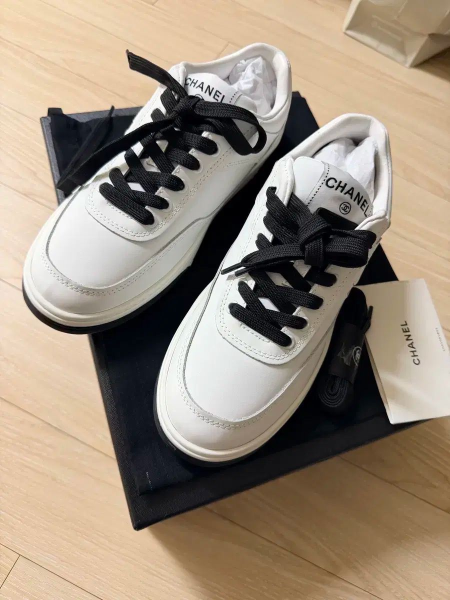  CHANEL シャネル 靴 245 mm フラットシューズ バレエシューズ パンプス