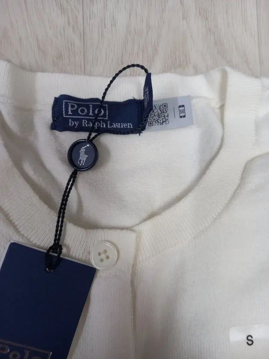  Sサイズ ポロ ラルフローレン アイボリー カーディガン 長袖 カーディガン ボレロ アンサンブル