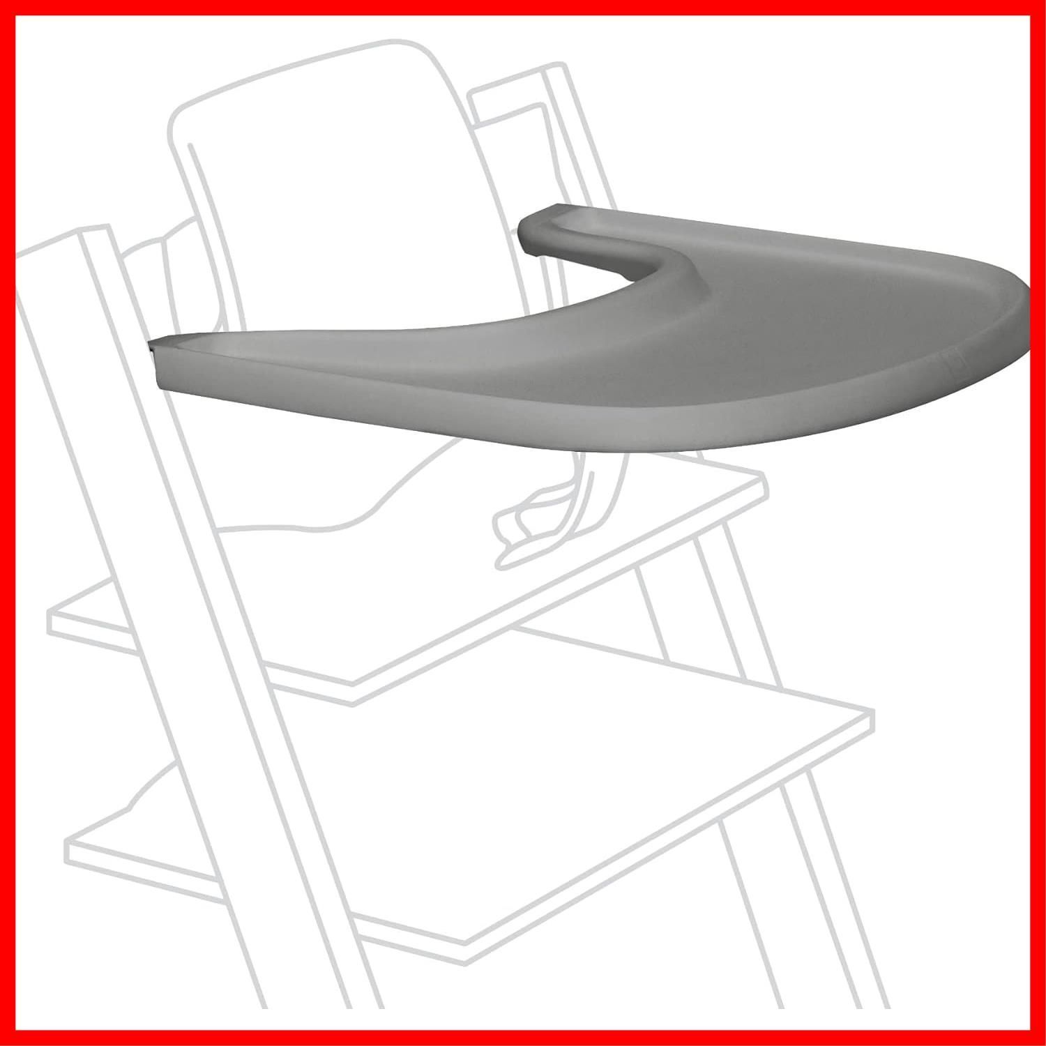 赤ちゃん 食卓 椅子 食事 親子 ハイチェア ストームグレーベビーチェア 快適 トレイ トリップトラップ 取り付け Stokke ストッケ