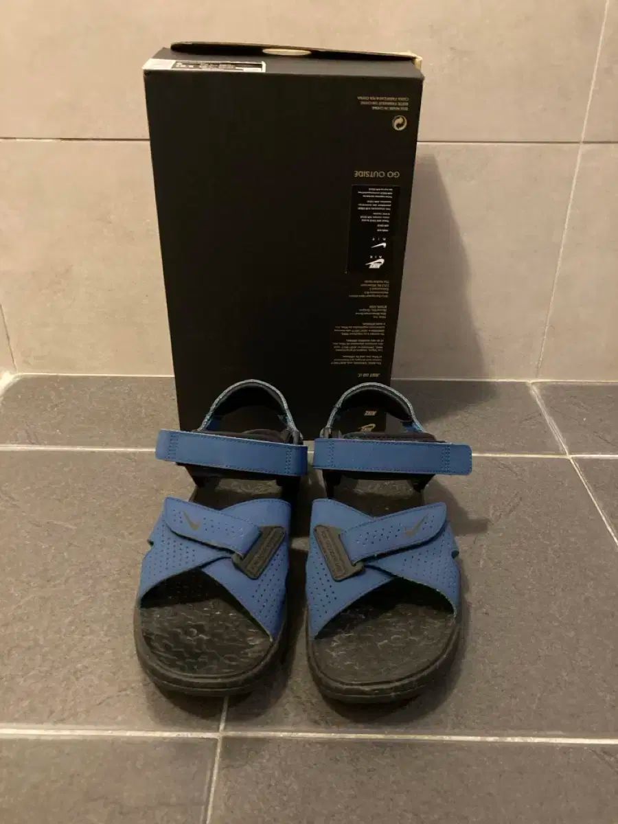 ナイキ acg エア デシューツ ブルー ブラック 270