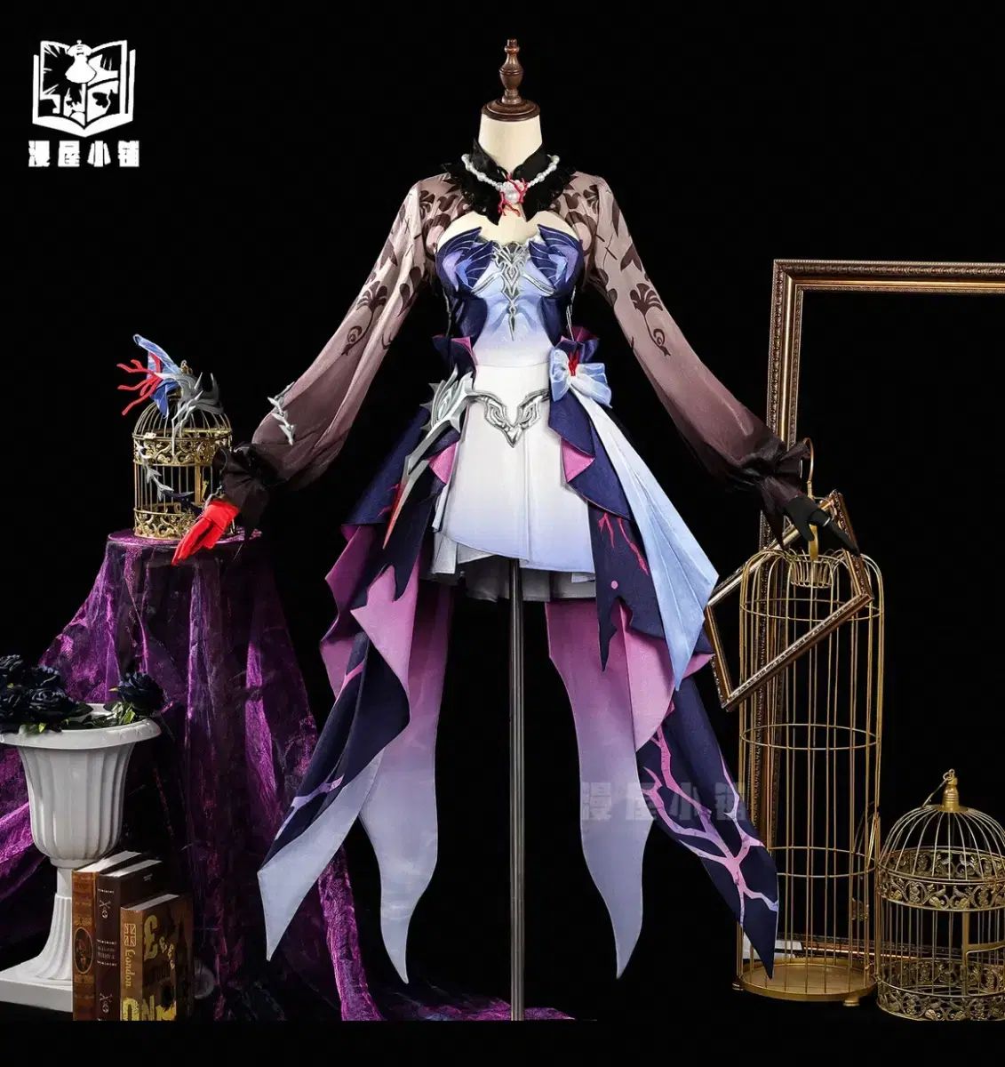 崩壊スターレイル 崩スタ ヒシレンス コスプレ 衣装 ウィッグ Lサイズ