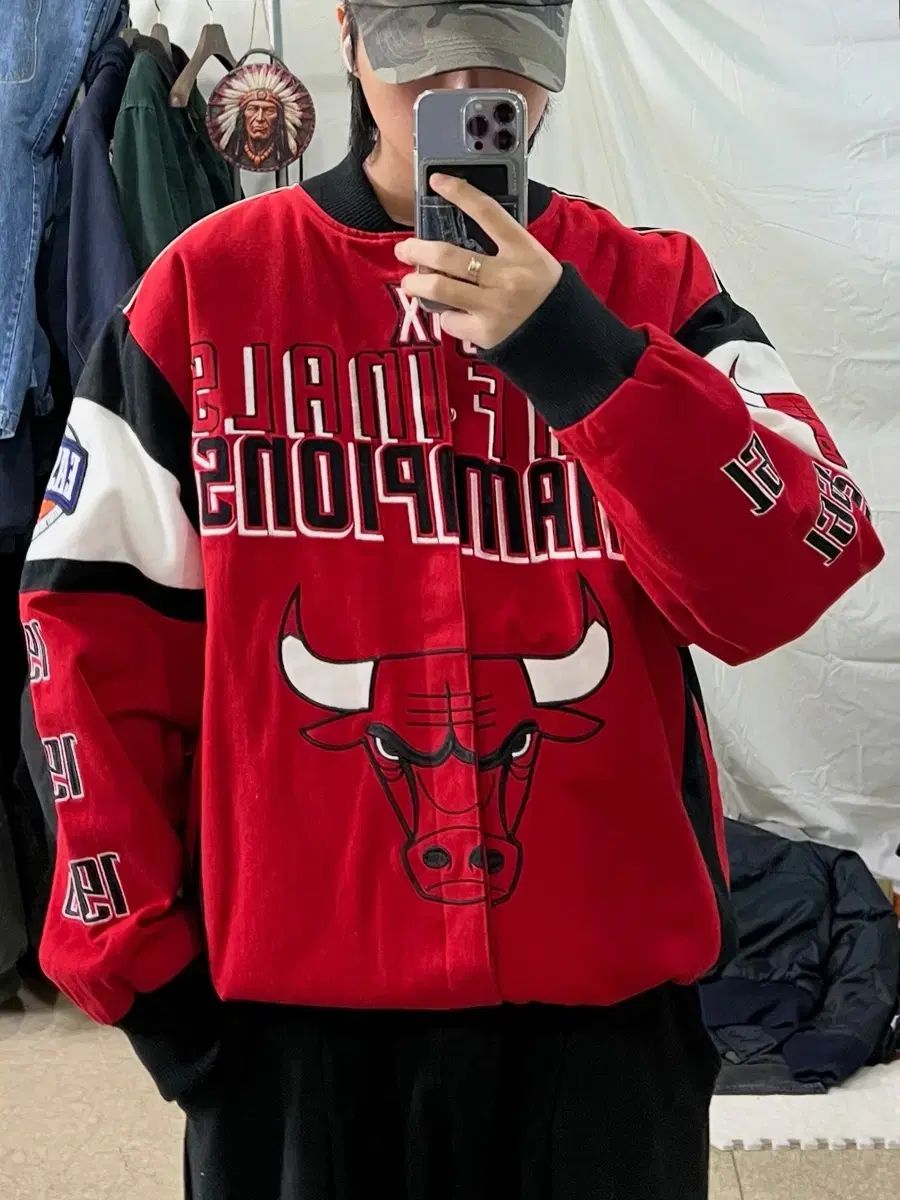 NBA シカゴ ブルズ レーシングジャケット KANDAIZUMI_COM