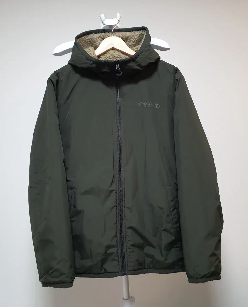 DISCOVERY リバーシブル ジャケット 100サイズ カーキ ベージュ