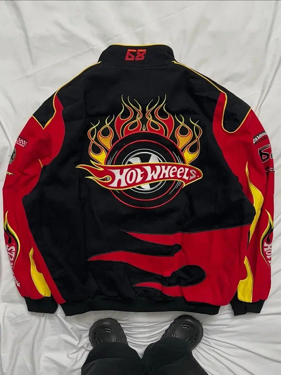 ジェフハミルトン フレイム レーシングジャケット