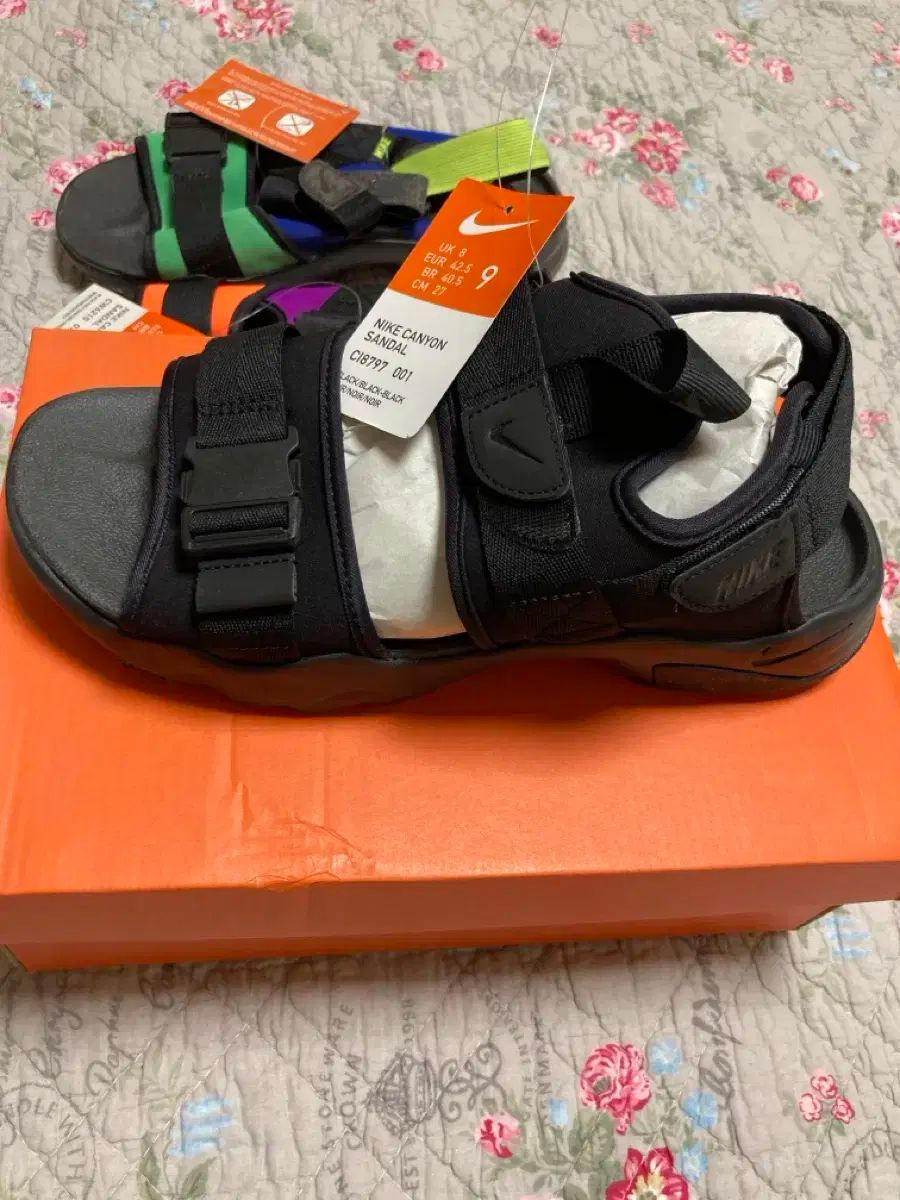 サンダル オールブラック