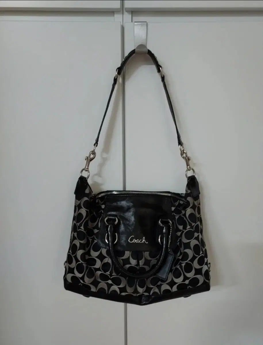 COACH ファブリック トート兼ショルダーバッグ