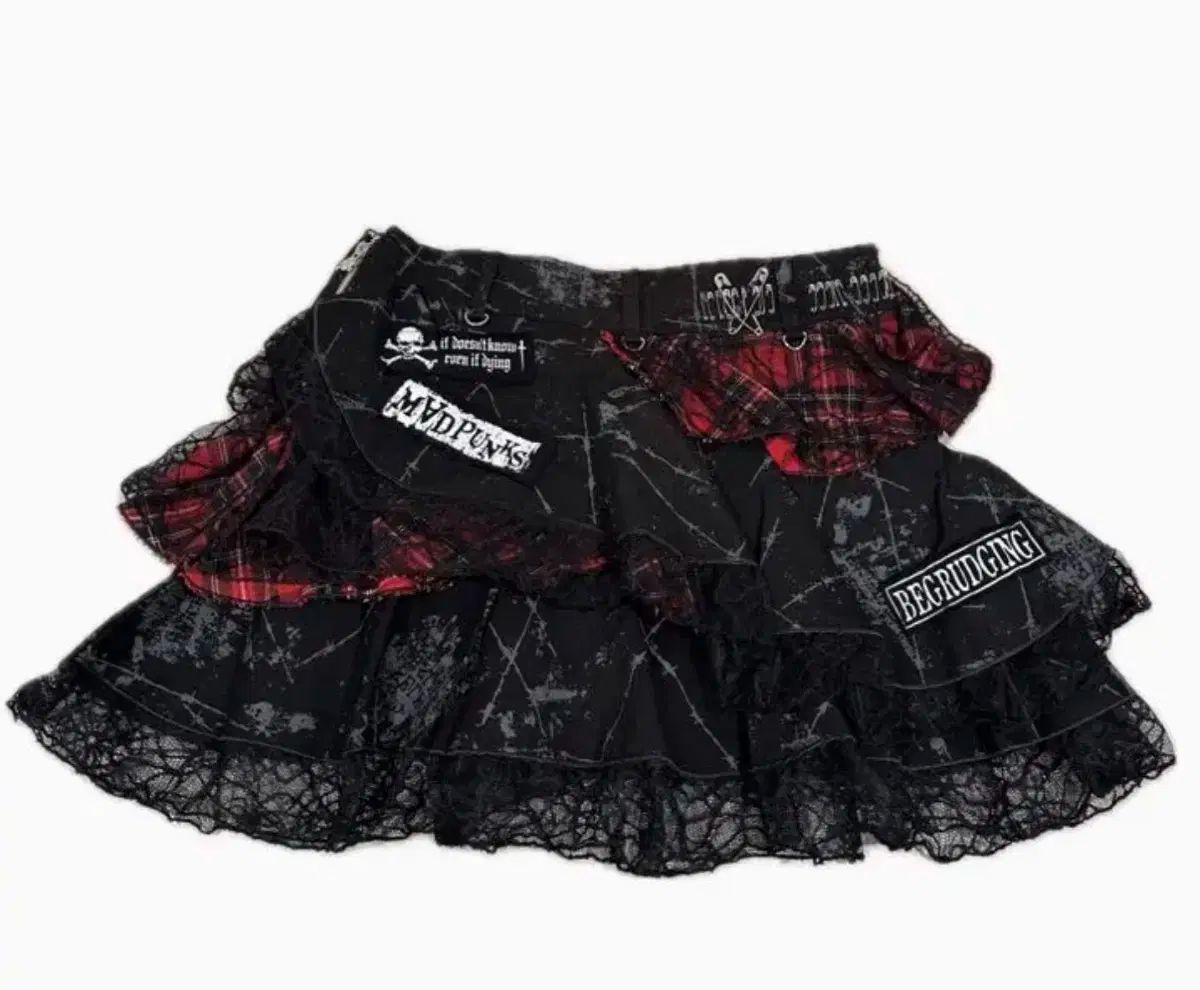 マッドパンク必須アイテムスカート 原宿 なな キャラチェンジ