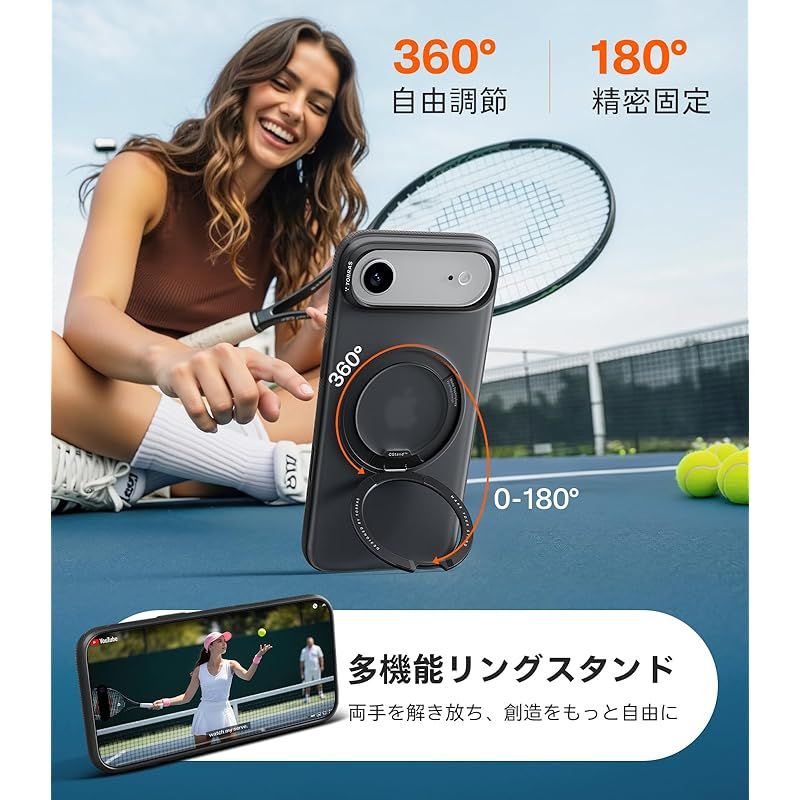 カメラコントロールボタン付き