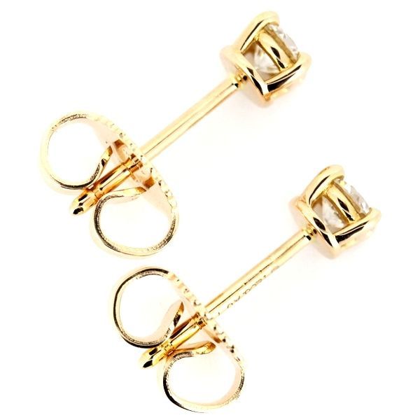 ティファニー ソリティア ダイヤモンド スタッド ピアス K18PG 約3.2mm FORTGASGNV_COM_BR