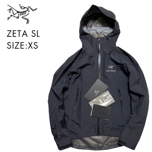 アークテリクス ゼータSL メンズXS ブラック 黒 ゴアテックス ナイロン