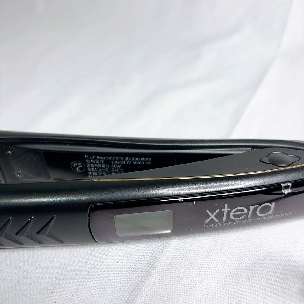  P UP XTERA terahertz 2025 ヘアアイロン ストレートヘアアイロン ヘアアイロン