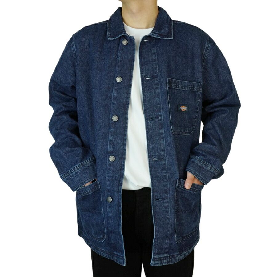 COVERALL JACKETSTONEWASHED