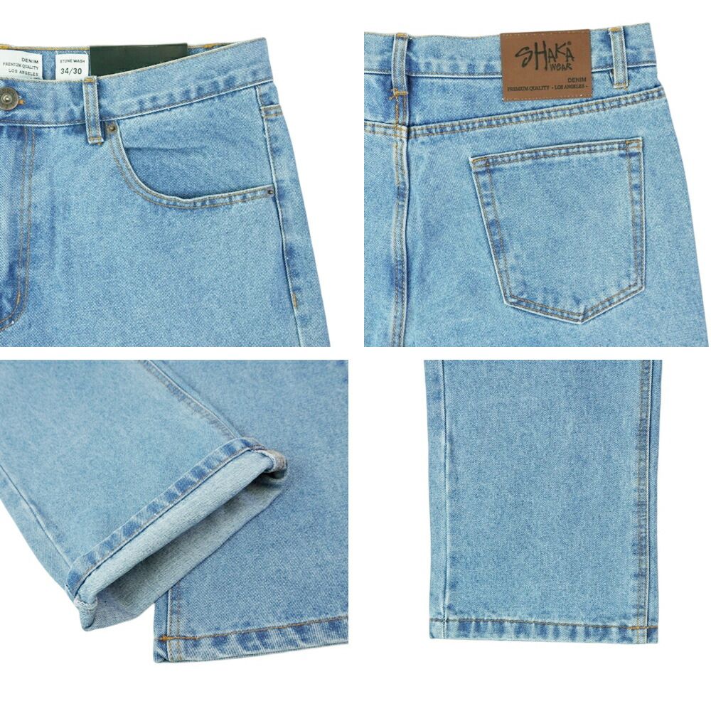 SHAKA WEAR シャカウェアメンズ パンツPREMIUM QUALITY DENIM 13oz