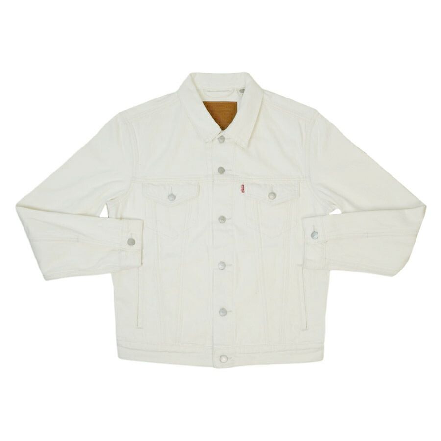 リーバイス LEVI S デニムジャケットTYPE3トラッカージャケット リーバイス LEVI’S PREMIUM THE TRUCKER JACKETホワイト WHITE 白ジージャン Gジャン アウター 上着 ジェンダーレス ジェンダーフリー