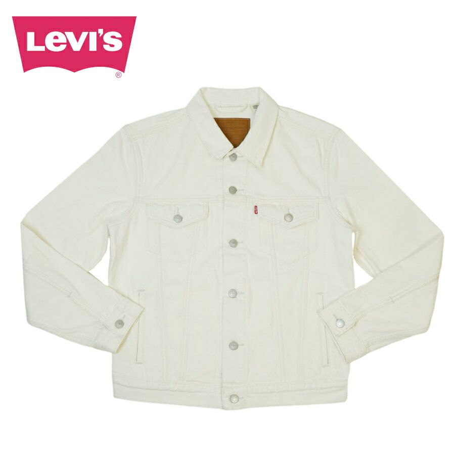 リーバイス LEVI S デニムジャケットTYPE3トラッカージャケット リーバイス LEVI’S PREMIUM THE TRUCKER JACKETホワイト WHITE 白ジージャン Gジャン アウター 上着 ジェンダーレス ジェンダーフリー