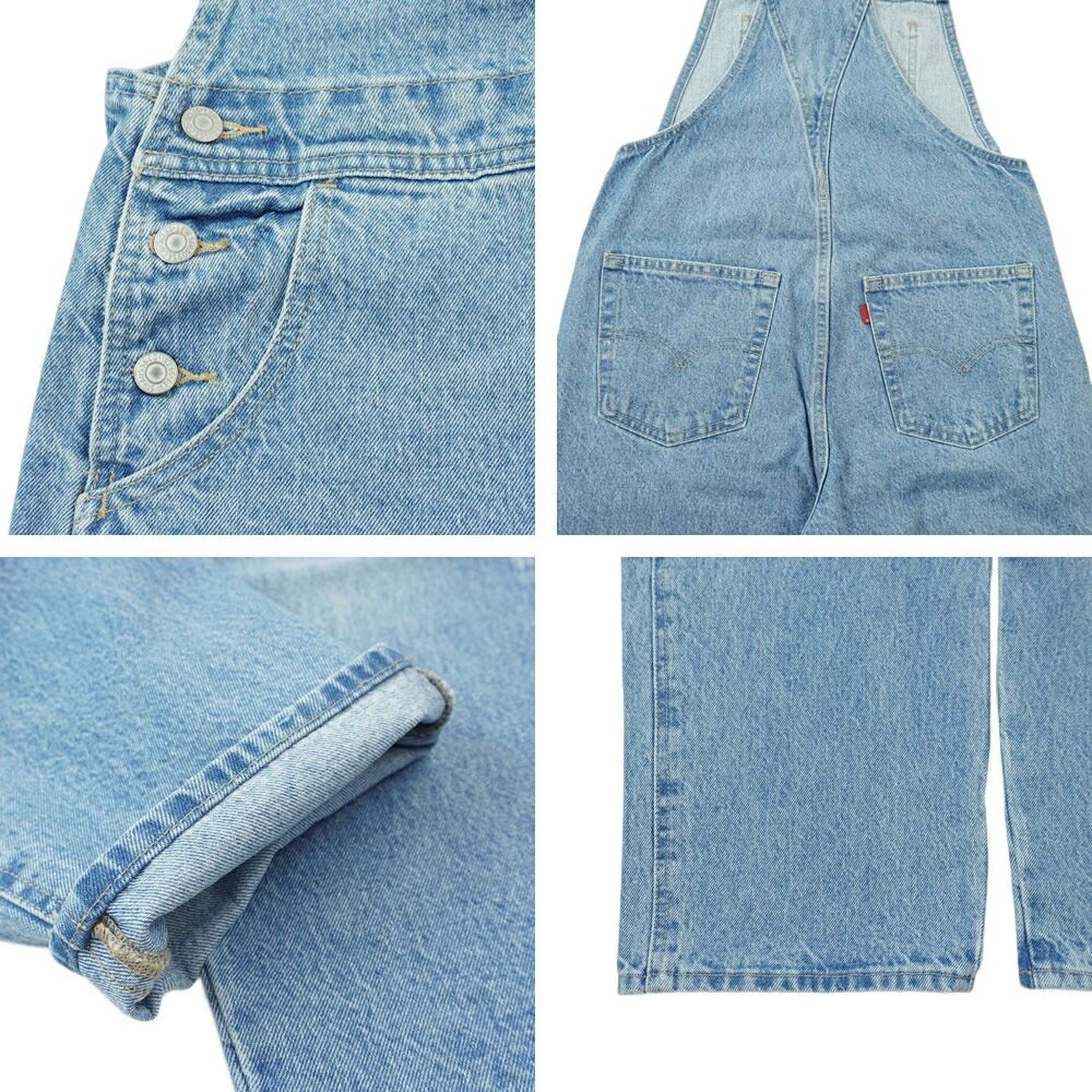 レディース オーバーオールリーバイス LEVI S853150016 リーバイス Vintage Womens OverallsLight Blue ライトブルー バギー ワイドパンツ アメカジウォッシュ ジェンダーフリー ローライズ ジーンズ ジー FORTGASGNV_COM_BR