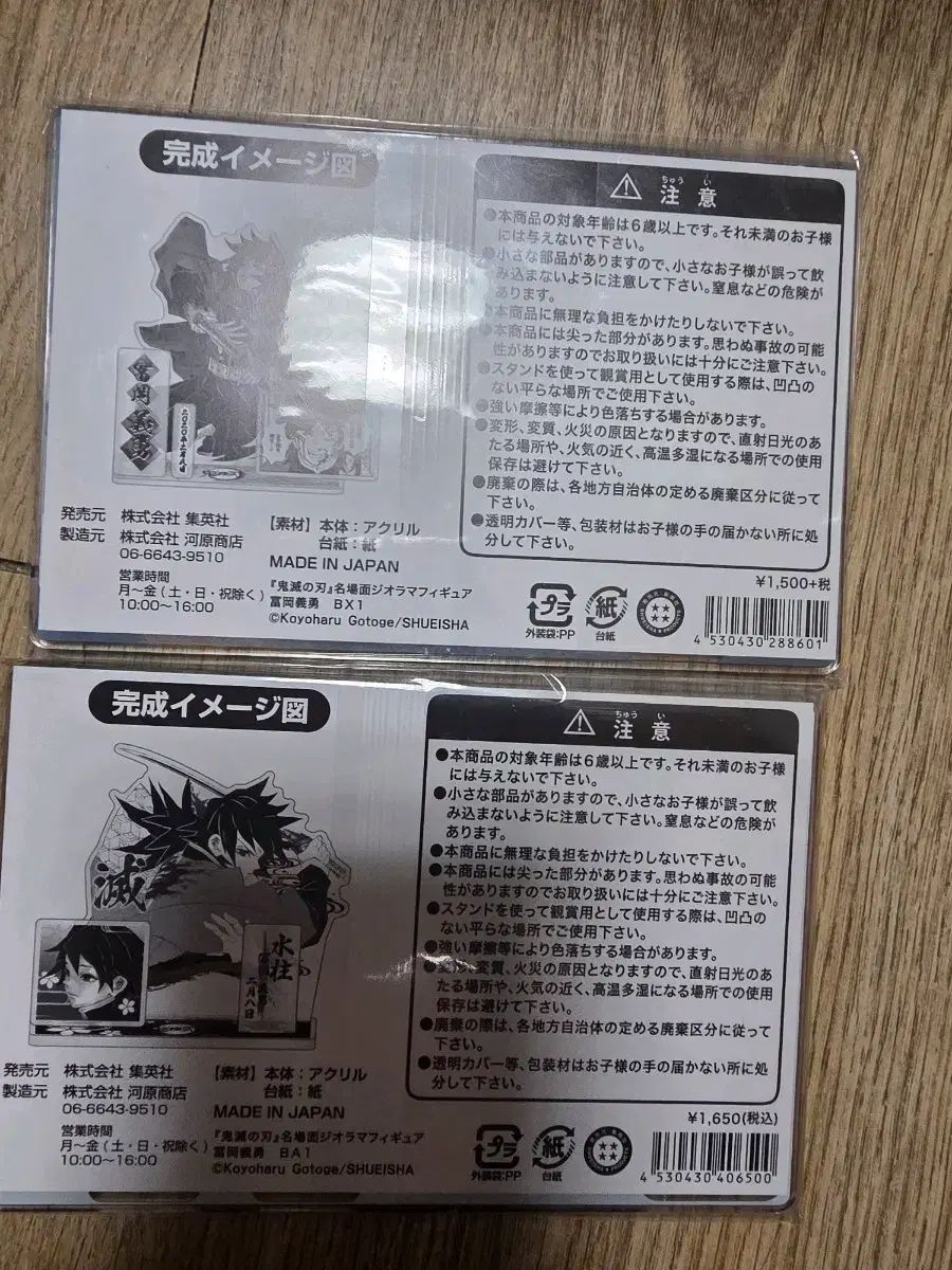 鬼滅の刃 2020 2021 ジオラマ 義勇 アクリル スタンド