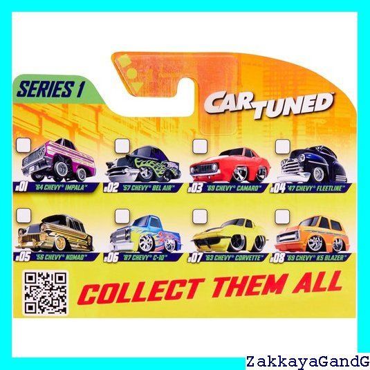 CarTunedシリーズ 1-8パック ダイキャスト車 対象年齢6歳以上 289