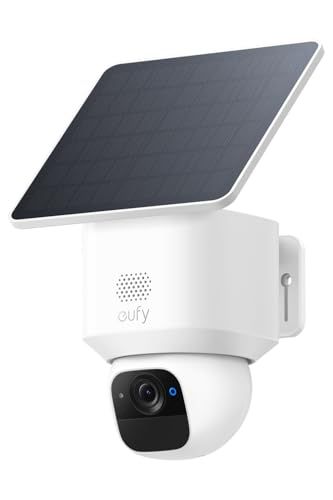 Anker Eufy ユーフィ SoloCam E 30 屋外用防犯カメラ ソーラー充電 360°撮影 300万画素 2 K画質 防犯対策 ワイヤレス対応 連続給電 バッテリー搭載 2.4 GHz Wi-Fi f 78536 d 9
