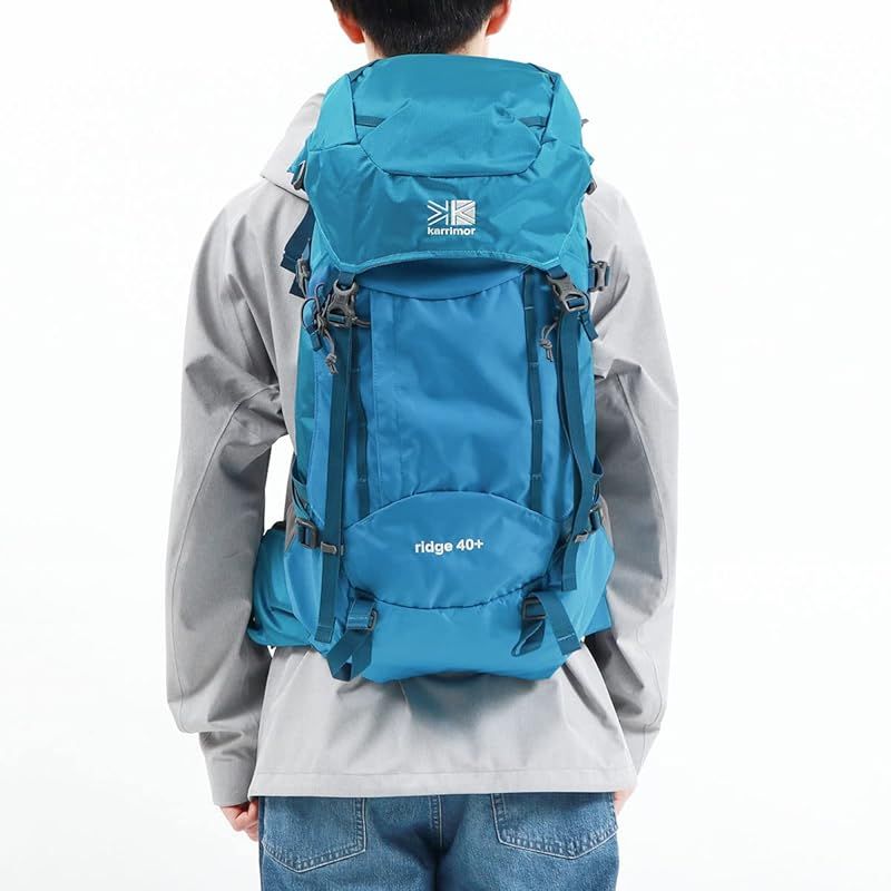 カリマー 登山用リュックサック 中型 ridge 40 Medium K.Blue K.ブルー H65 × W31 × D23 cm