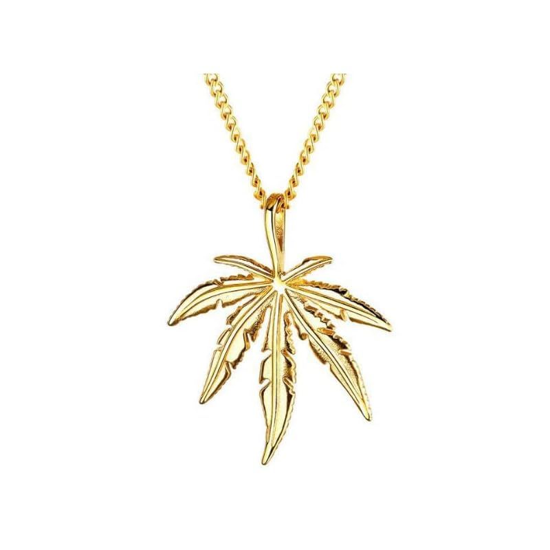 カロカック] マリファナネックレス チェーンネックレス ネックレス