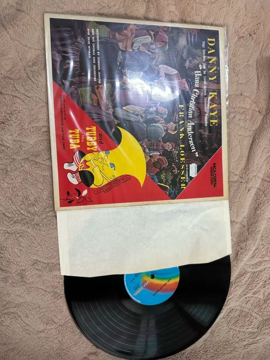 LP ダニー ケイ K ー ハンス クリスチャン アンデルセン ＆ タービー もっと チューバ WWW_TRAVELLANDINDIA_COM